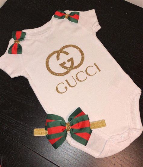 gucci bebe garcon|gucci baby onesie.